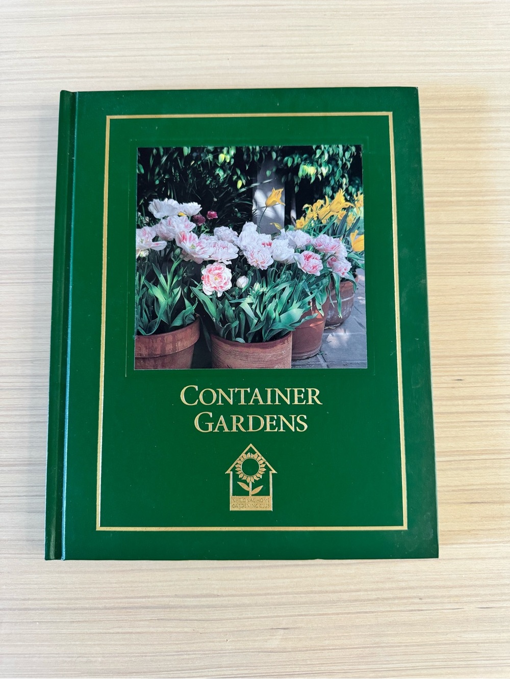 Container Gardens Hardcover Book - 1997 Barbara Pleasant